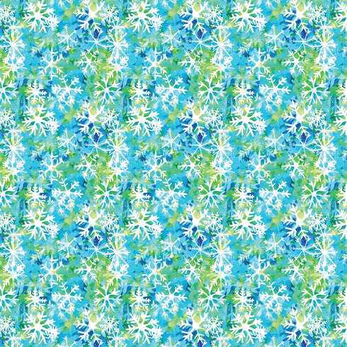 0354 - Abstract Snowflakes