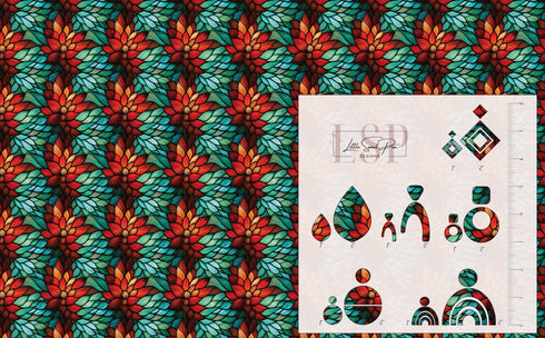 0355 - Christmas Stainglass