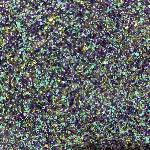 Muted Mardi Gras Confetti - 1/8" Acrylic Sheet