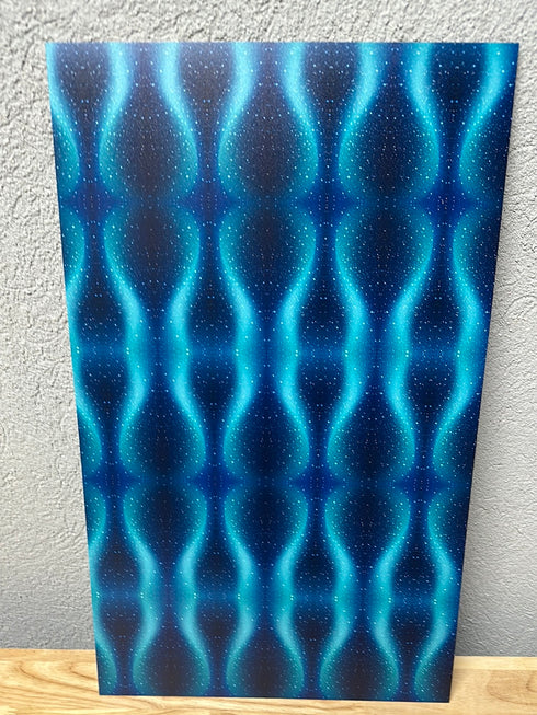 0118 - Northern Lights Abstract (Earring Size)