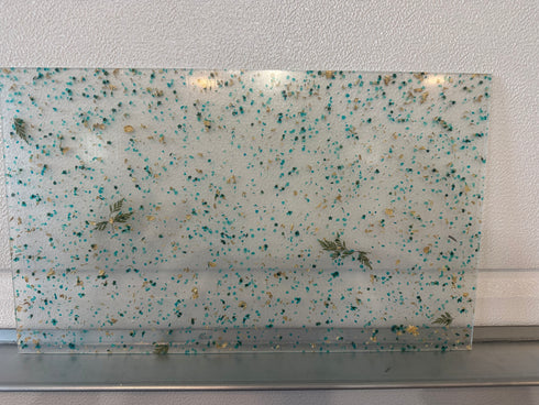 Scratch and Dent: Pressed Teal Petals