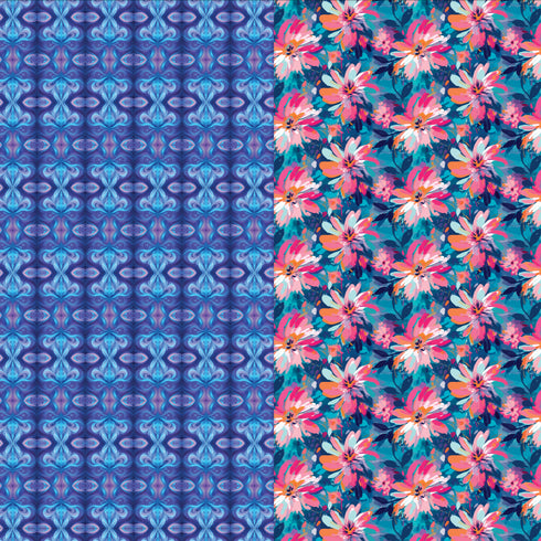 0068 - Abstract & Floral Combo Board