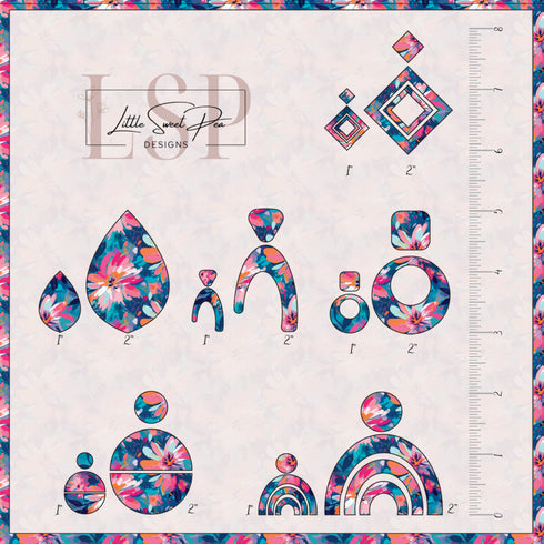 0068 - Abstract & Floral Combo Board