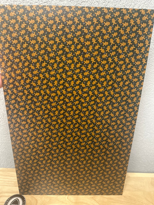 Ready to Go: 1/8” Bite Me Gingerbread on Black