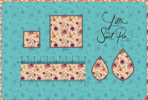 7002 - Plaid Floral Watercolors