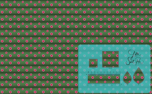 7008 - Cactus with Flowers