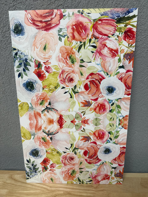 Ready to Go: 1/8” Floral MDF - Single Sided