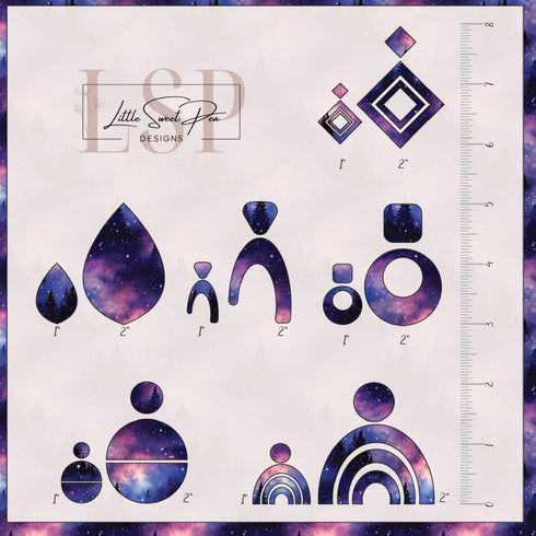 0074 - Hazy Night Sky in Purple