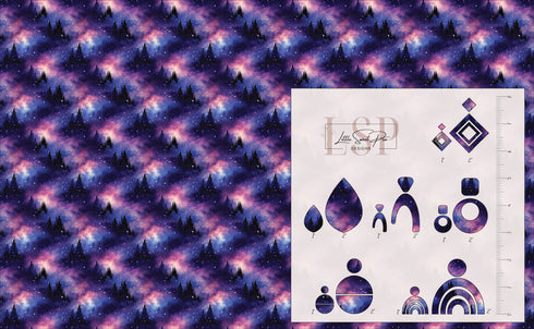 0074 - Hazy Night Sky in Purple