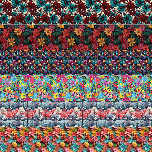 0084 - Flower Medley Combo Board