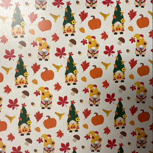 Scratch and Dent : 1/8” Fall Gnomes - MDF - Double Sided