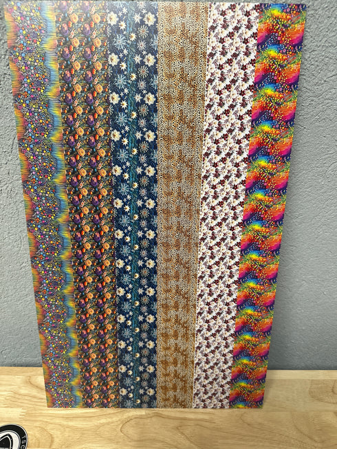 Scratch and Dent : 1/8” Floral Earring Bundle - MDF - Double Sided