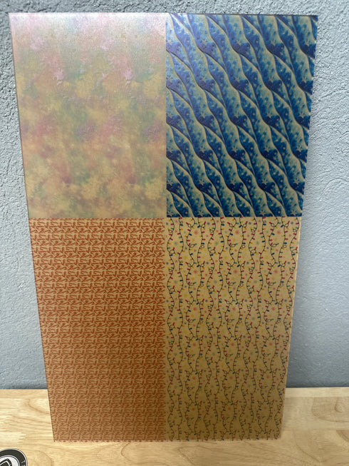 Scratch and Dent: 1/8” Christmas Combo - - Clear