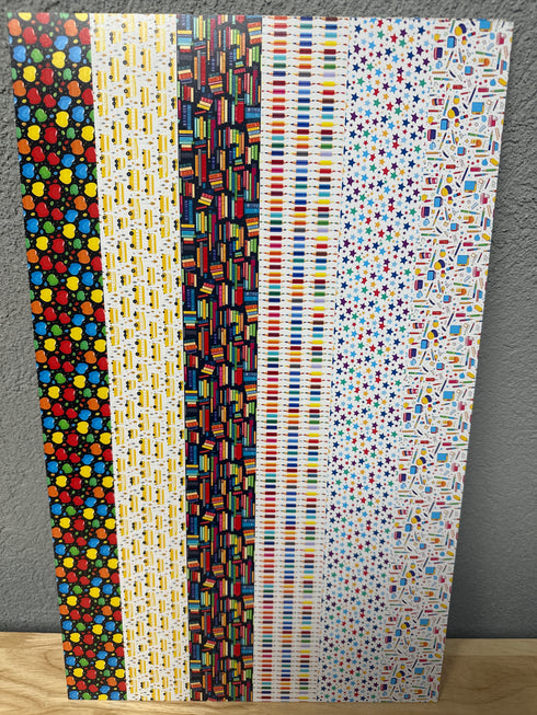 Scratch and Dent : 1/8” Back To School Combo - MDF - Double Sided