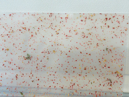 Scratch and Dent: Pressed Red Petals