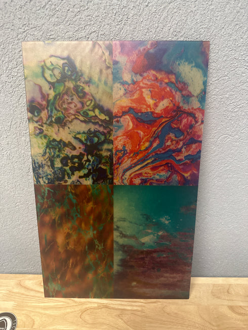 Ready to Go: 1/8” Abstract - See Thru on Clear