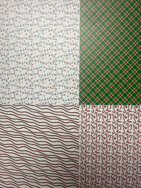 Ready to Go: 1/8” Christmas Combo on Green