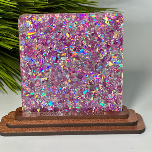 Lavender Lady Flakes - 1/8" Acrylic Sheet
