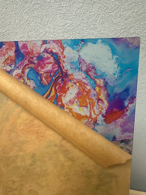 Ready to Go: 1/8” Abstract - See Thru on Clear