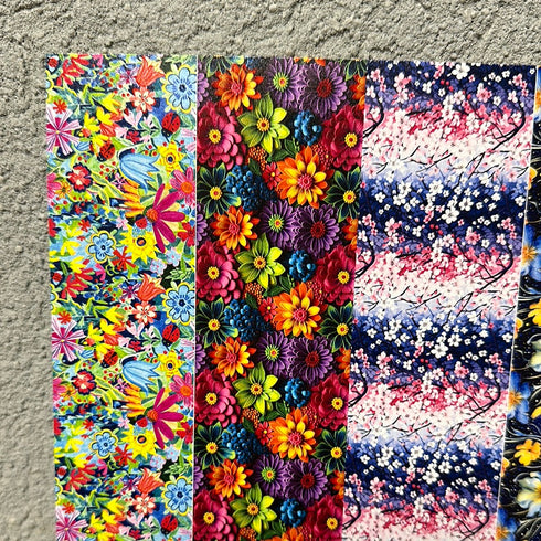 0080 - Floral Medley (1.95" Earring Set)