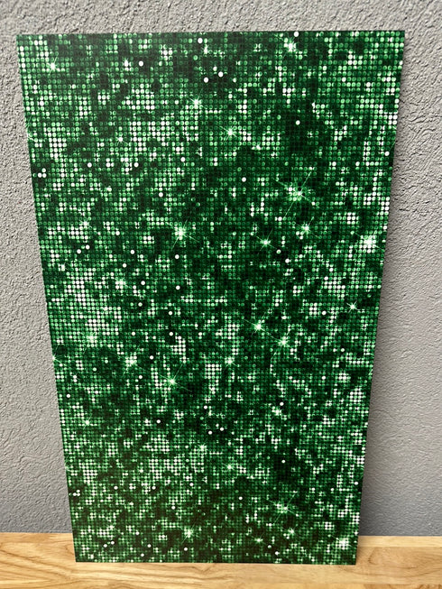 0180 - Green Round Glitter