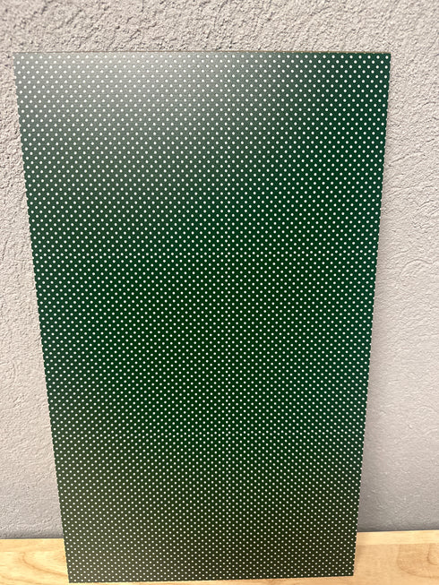 Scratch and Dent: 1/8” Lost Ink Dots - Clear - Single Sided