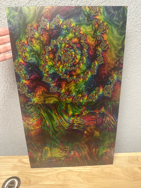 Ready to Go: 1/16” - Abstract Combo on Clear