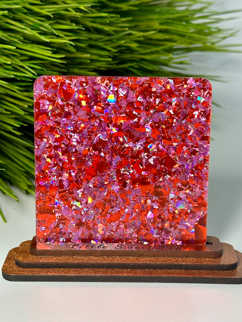 Spring Lover Flakes - 1/8" Acrylic Sheet