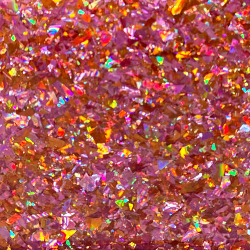 Apricot Summer Flakes - 1/8" Acrylic Sheet