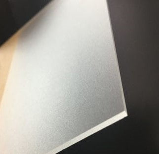 Matte/Gloss Frosted Clear - 1/8" Acrylic Sheet