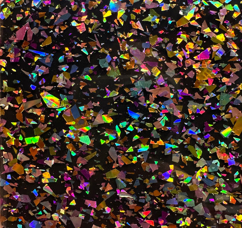 Blackout Confetti - 1/8" Acrylic Sheet