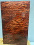 Scratch and Dent: Dark Copper Glitter Ripple - 1/8" Acrylic Sheet