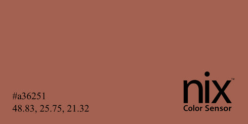 Rusty Terracotta - Gloss/Matte - 1/8" Cast Acrylic Sheet