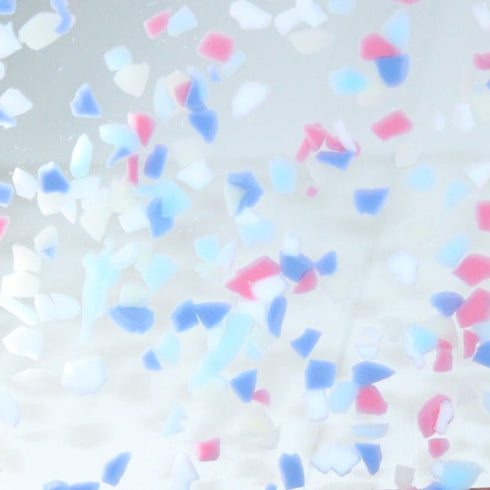 SURPLUS SALE: Pastel Party Chunky Flakes - 1/8" Cast Acrylic Sheet
