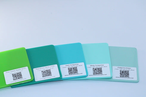 Dark Turquoise (2308) - 1/8" Cast Acrylic Sheet