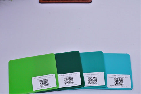 Dark Turquoise (2308) - 1/8" Cast Acrylic Sheet