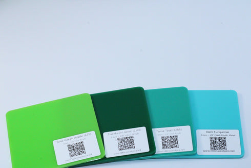 Tame Teal - 1/8" Acrylic Sheet