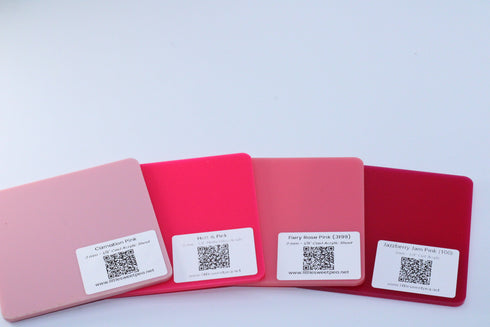 Jazzberry Jam Pink (100) - 1/8" Acrylic Sheet