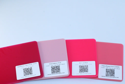 Jazzberry Jam Pink (100) - 1/8" Acrylic Sheet