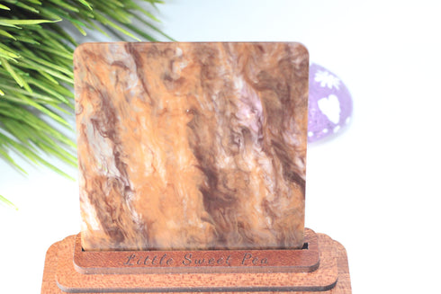 Urban Smoke Brown Wave - 1/8" Acrylic Sheet