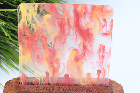 Urban Smoke Flame Wave - 1/8" Acrylic Sheet