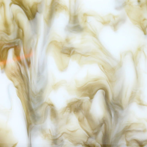 Brown and White Wave - 1/8" Acrylic Sheet
