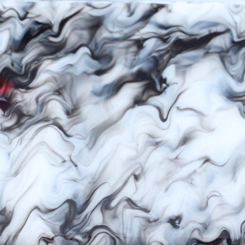 Black and White Wave - 1/8" Acrylic Sheet