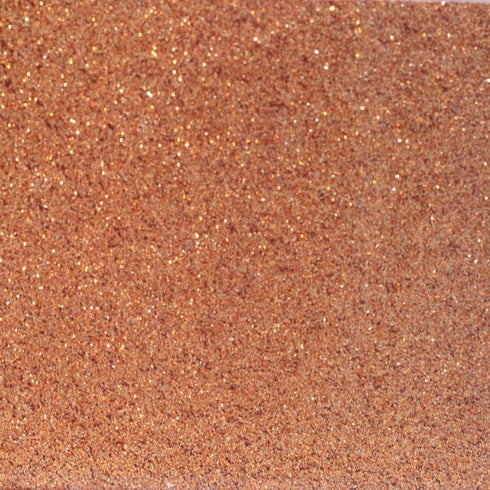 Copper Penny Glitter - Single Sided - 1/8" Cast Acrylic Sheet
