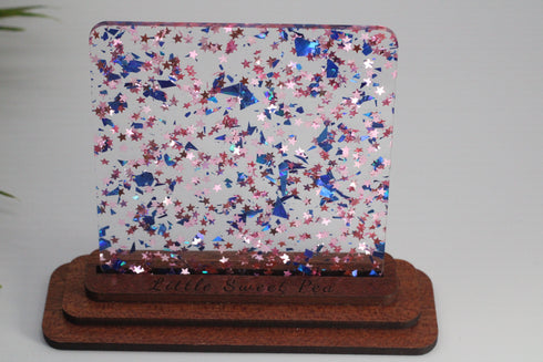 Shooting Star Confetti - 1/8" Acrylic Sheet