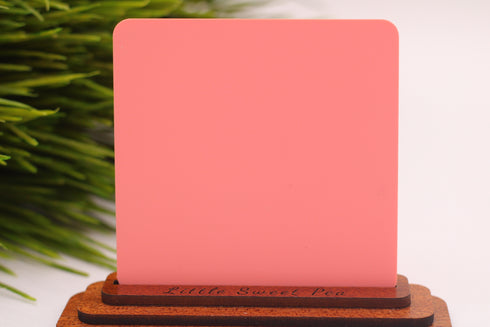 Georgia Pinkish-Peach - Matte/Gloss - 1/8" Cast Acrylic Sheet