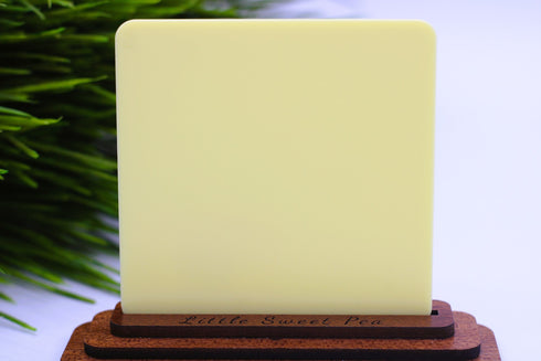 Pineapple Yellow - Matte/Gloss - 1/8" Cast Acrylic Sheet