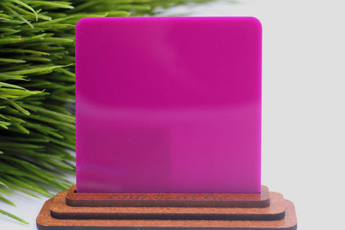 Lollipop Purple - Gloss - 1/8" Cast Acrylic Sheet