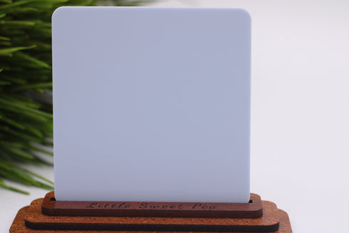 Powder Blue - Matte/Gloss - 1/8" Cast Acrylic Sheet