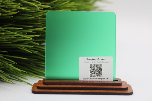 Frosted Green - 1/8" Acrylic Sheet